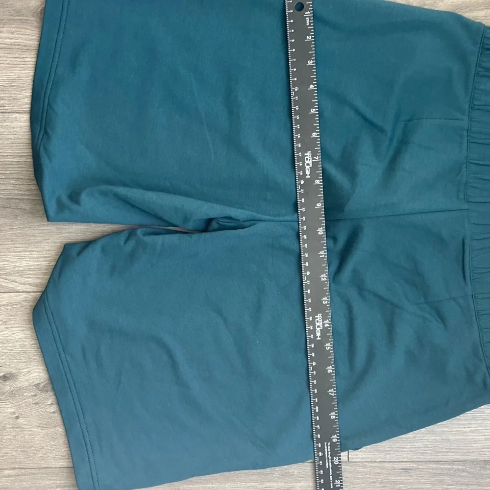 Pure Jill Affinity Pull On Shorts Teal Elastic Waist - Picture 10 of 10